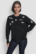 PINS AND PATCHES SWEATER